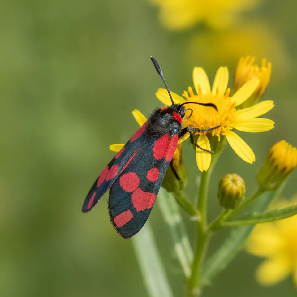 Cinnabar Moth thumbnail
