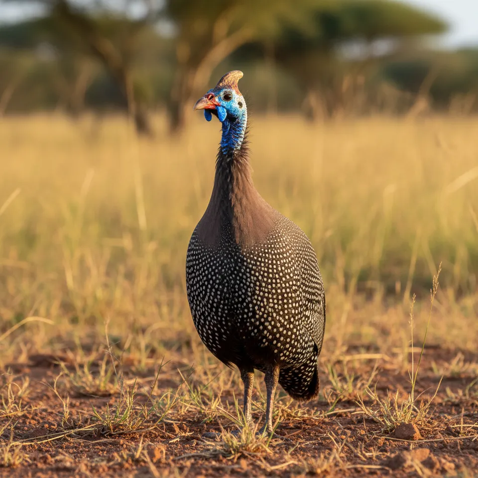 Helmeted Guineafowl thumbnail