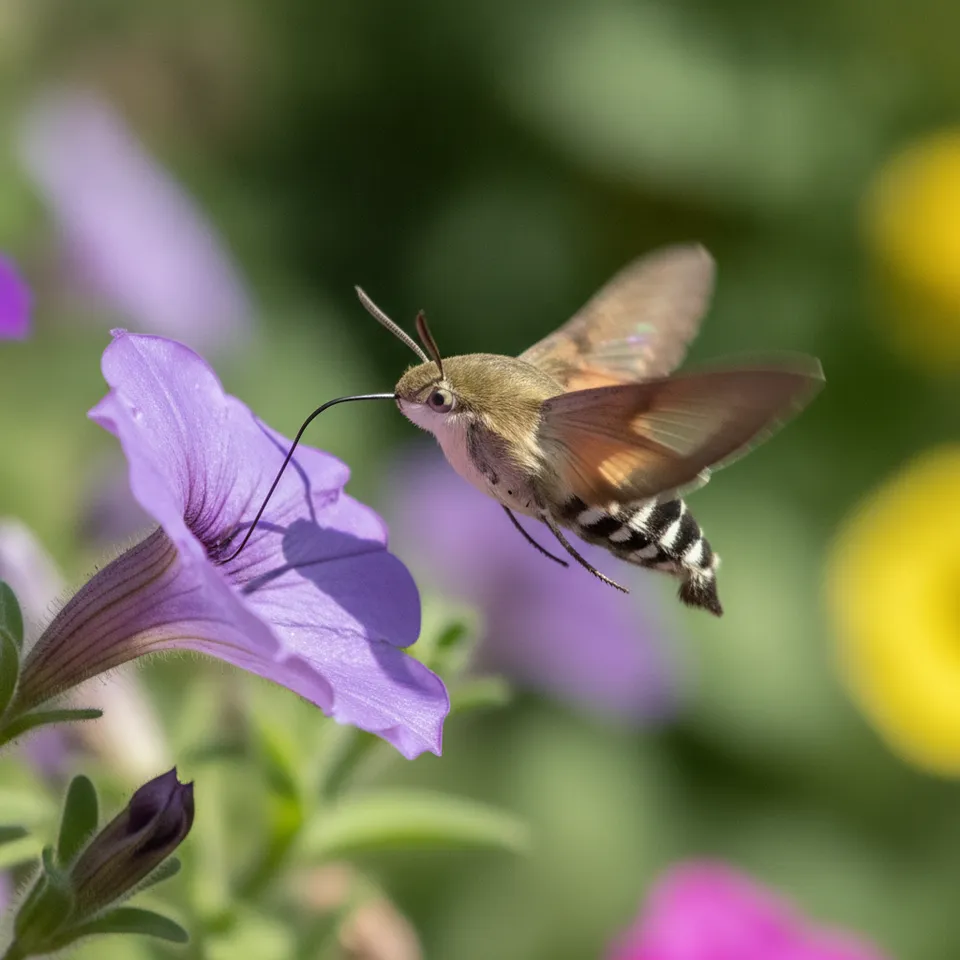 Hummingbird Hawk-moth thumbnail