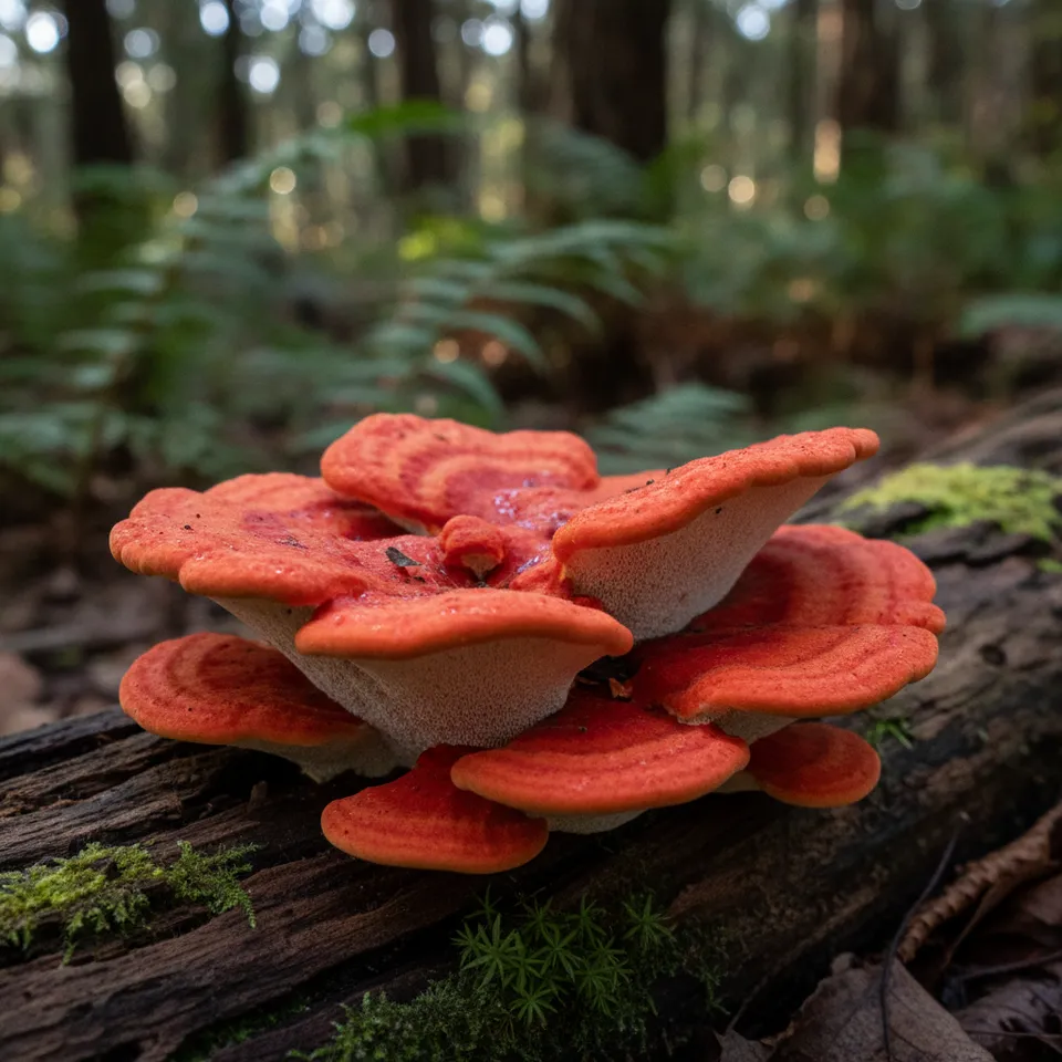 Scarlet Bracket Fungus thumbnail