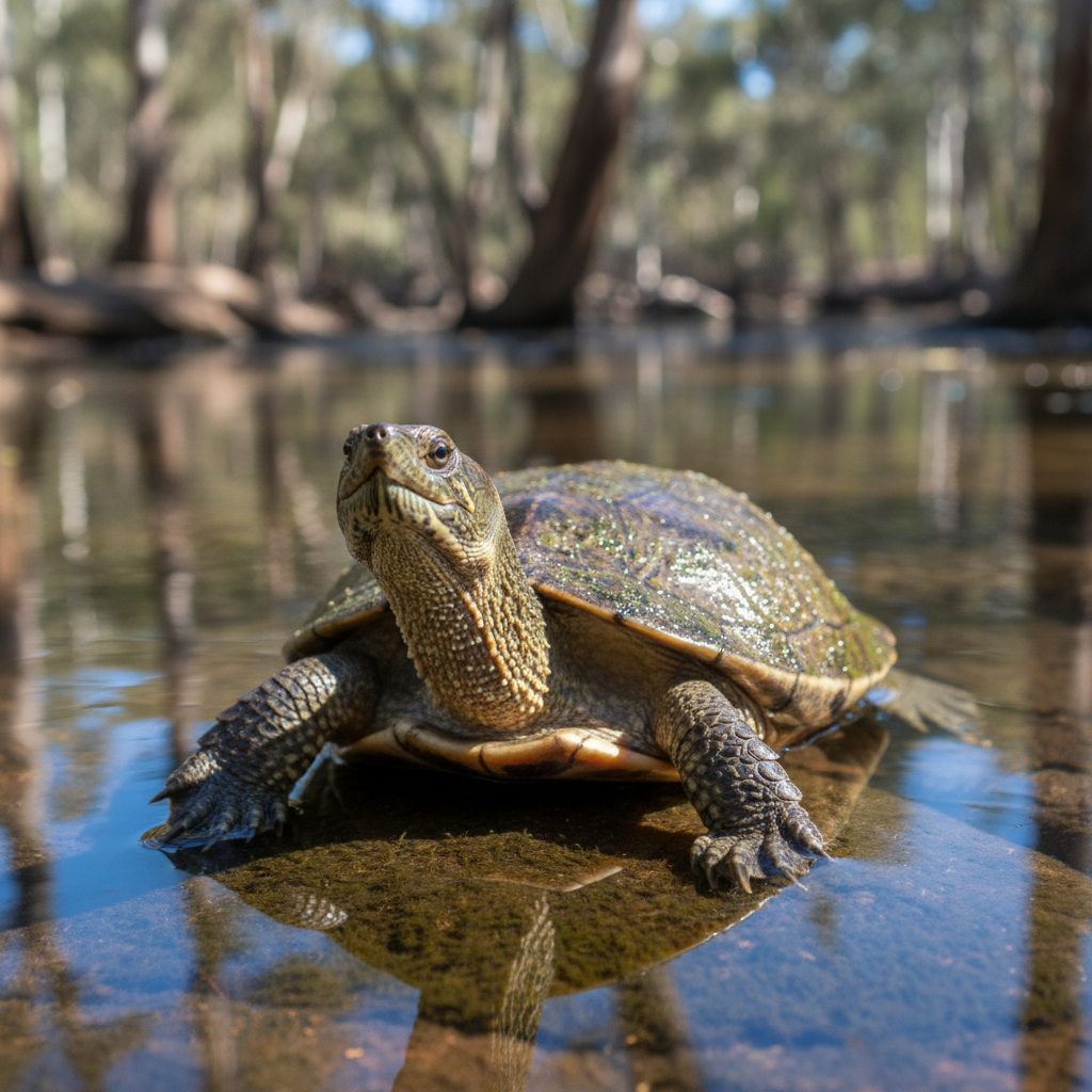 Eastern Long-necked Turtle (Chelodina longicollis) sightings & facts | Under The Hedge