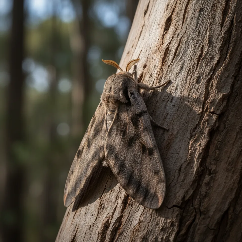 Giant Wood Moth thumbnail