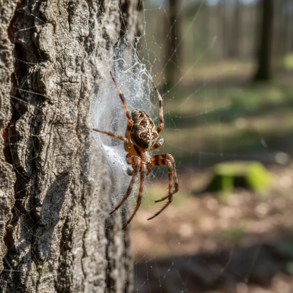Lace-webbed Spider thumbnail